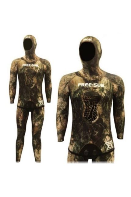 وت سوت لباس غواصی مردانه ساروس 7 میلی متر یاماموتو فری ساب Free-Sub